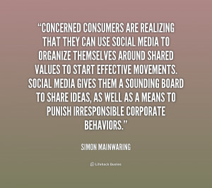 Concerned consumers are realizing that they can use social media to ...