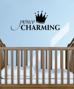 Take a look at this Belvedere Black 'Prince Charming' Wall Quote by ...