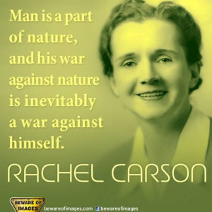 American marine biologist and conservationist Rachel Carson published ...