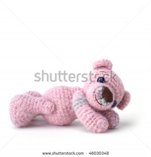 Cute Little Pink Teddy Bear