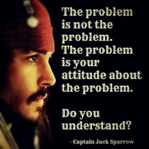 Jack sparrow's problem quote