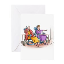 Aging Gracefully Greeting Cards