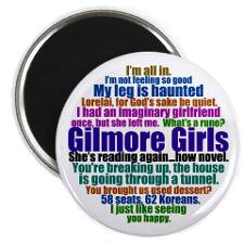 Gilmore Girls Quote Fridge Magnets