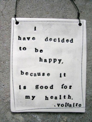 decide to be happy
