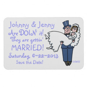 File Name : funny_wedding_save_the_date_w_cute_bride_groom_premium ...