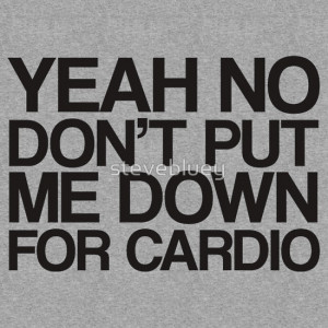 Fat Amy – Cardio Quote T-Shirt t-shirt