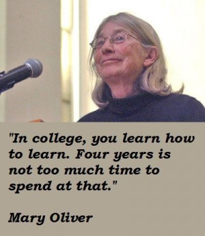 Mary oliver quotes 1