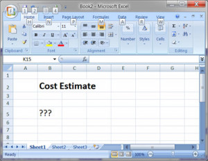Automating Cost Estimation with Software