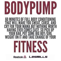 Les Mills BODYPUMP™ and Reebok. Leading The Way! More