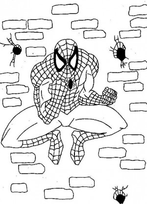 Desenhos para colorir do Homem-Aranha (Spider-Man)