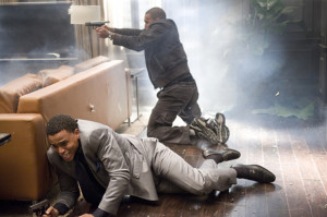 Michael Ealy and Chris Brown photo from Takers - © Screen Gems