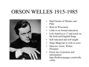 orson welles quotes i never said i was a genius orson welles