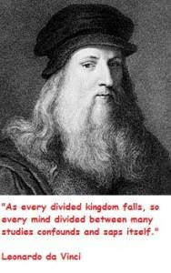Leonardo da vinci famous quotes 2