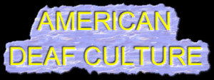 information about deafness and american deaf culture bookmark this ...