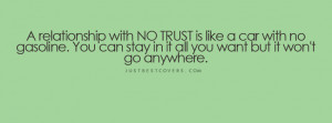 Click to get this no trust facebook cover photo