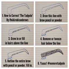 How to correct a bad eyebrow shape. #brows #esthetician #makeup I know ...