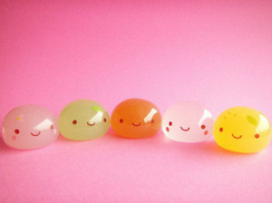 cute, food, jelljeans, jelly beans, pink, pretty, smile, smiley