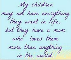 Single Mom Poetry ~ A Mother’s Love
