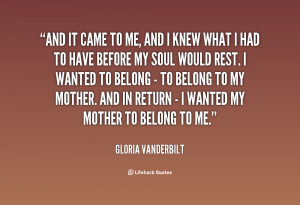 Gloria Vanderbilt Quotes
