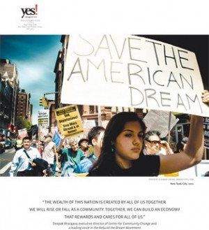 We will rise or fall as a community. Together, we can build an economy