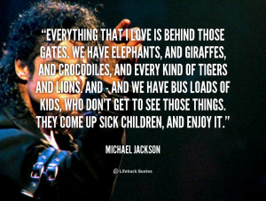 Michael Jackson Quotes About Love
