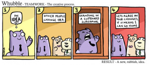 Teamwork and the creative process