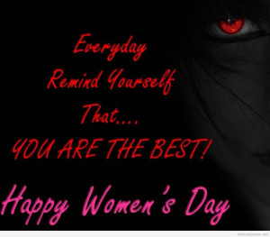 25 Cute Awesome Inspirational Happy International Women’s Day 2014
