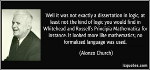 More Alonzo Church Quotes