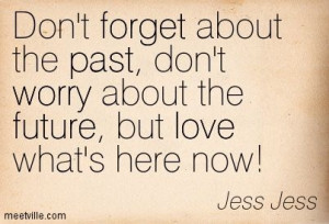 dont worry about the future