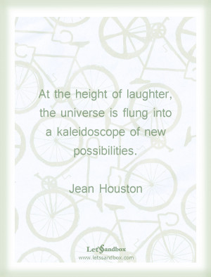 top 10 inspirational quotes, laughter, jean houston