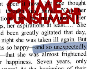 Crime And Punishment - Fyodor Dosto yevsky / Book Cover Art Poster ...