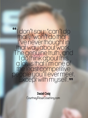 Daniel Craig Quote