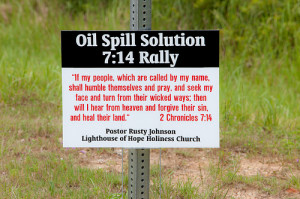 Oil Spill Solution Bible Verse - 7:14 Rally - TEDx Oil Spill ...