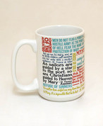 Mary, Mother of God Quote Mug $15.00