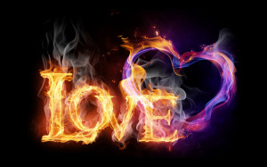 Burning love wallpapers and images