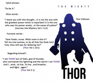 The Mighty Thor's quotes