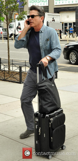 peter gallagher peter gallagher leaving a hotel 4363509