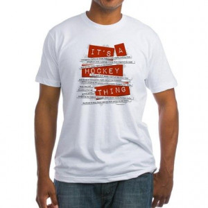 Hockey Slang Shirt on CafePress.com