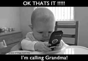 Calling grandma