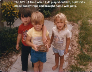 kids from the 80's 1980's kids, when kids used to play outside, kids ...