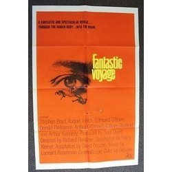 FANTASTIC VOYAGE Original 1-Sheet movie POSTER Sci-Fi R