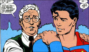 Superman's father says he prayed for his son, standing in front of ...