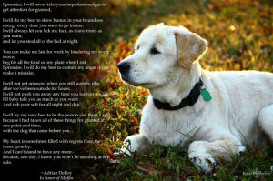 ... by me.... written in honor of my baby girl, Muffin. # quote/quotes