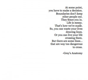 greys anatomy quote