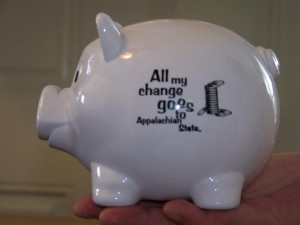Appalachain State Piggy Bank 1 Image