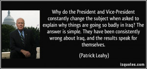 More Patrick Leahy Quotes