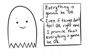... there ever should be a shortage of ghosties with nice things to say