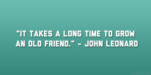 John Leonard Quote