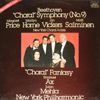 Zubin Mehta New York Philharmonic Beethoven Symphony No 9