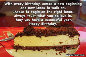 With every birthday, comes a new beginning and new lanes to walk on ...